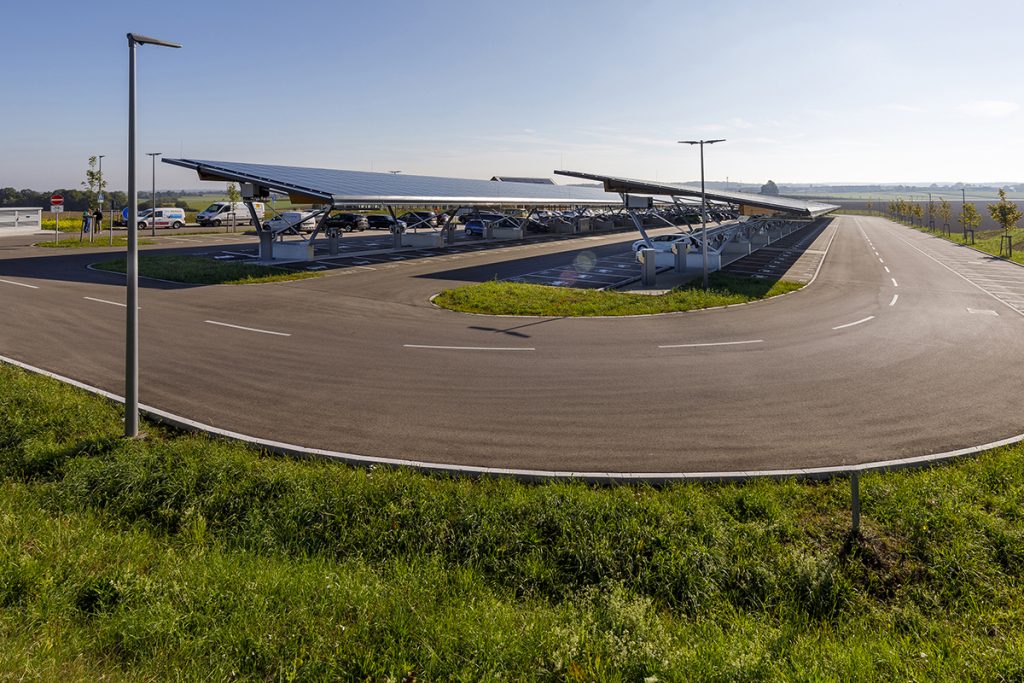 Bahnhof-Merklingen gr&ouml;&szlig;ter Ladepark der Welt