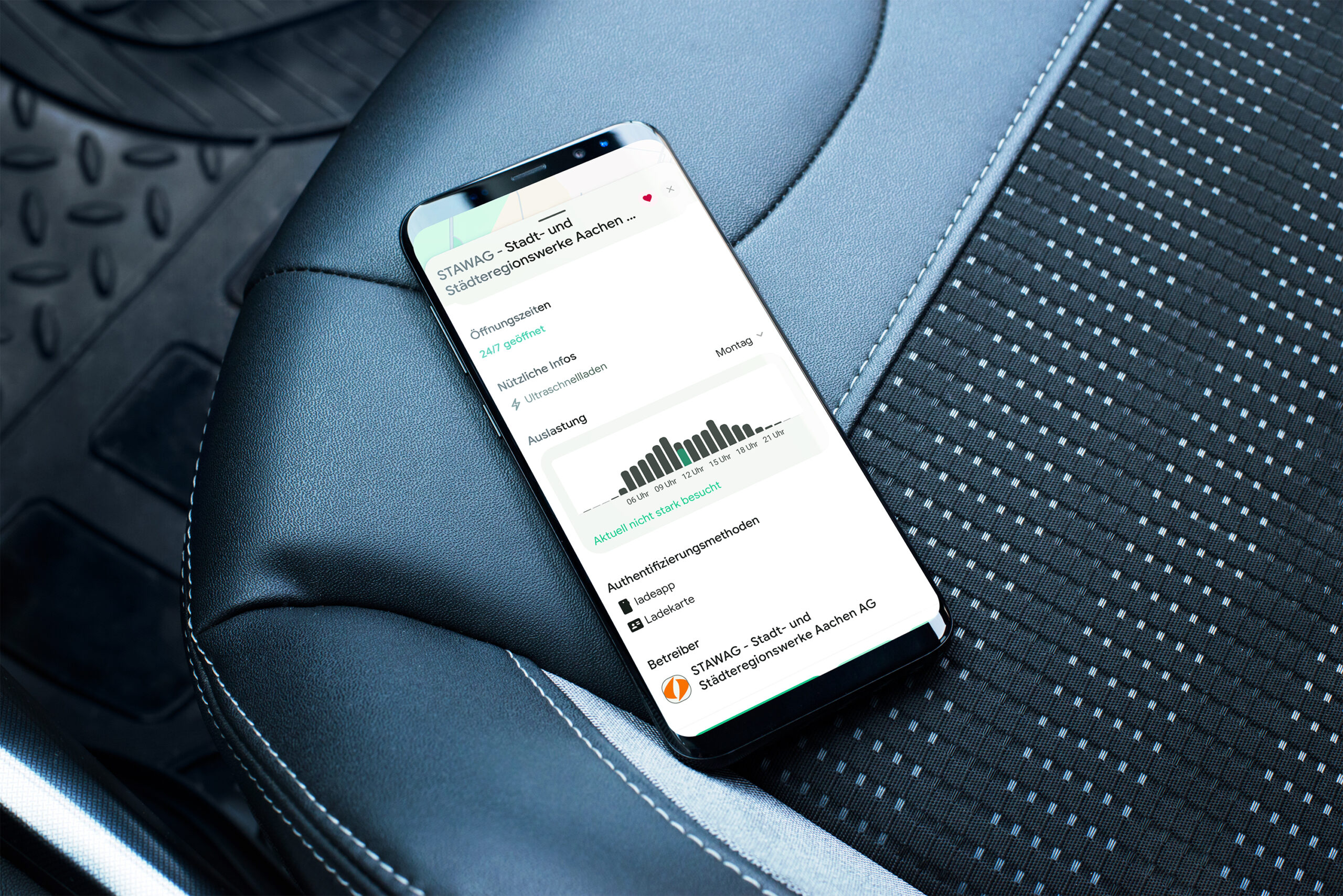 ladeapp jetzt mit Auslastungsprognose